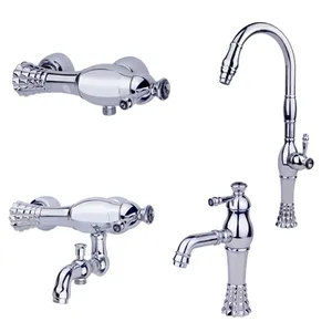 ست شیرآلات ایده نو مدل ارمیس مجموعه 4 عددی