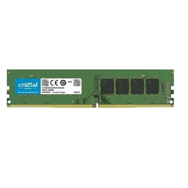 رم دسکتاپ DDR4 تک کاناله 3200 مگاهرتز 22 کروشیال مدل 8GB 3200MHZ CL22