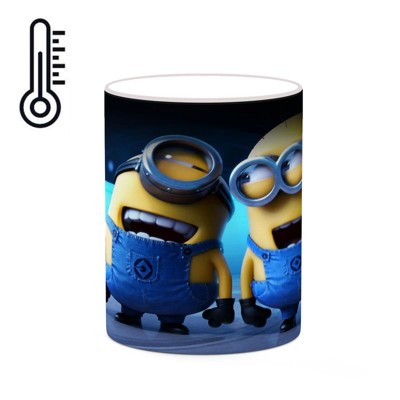 ماگ حرارتی کاکتی طرح minion مینیون مدل mgh42584