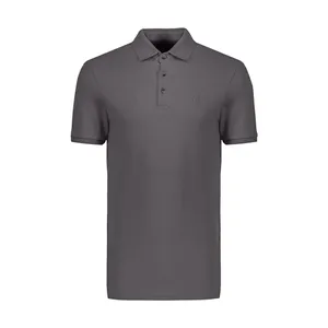 پولوشرت آستین کوتاه مردانه پاتن جامه مدل 131621010011442 رنگ طوسی