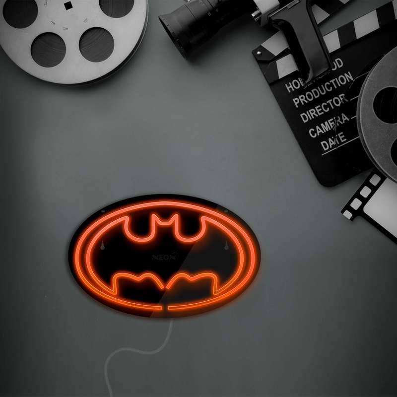 چراغ دیواری نئون دیزاین طرح Batman-BL_ORG