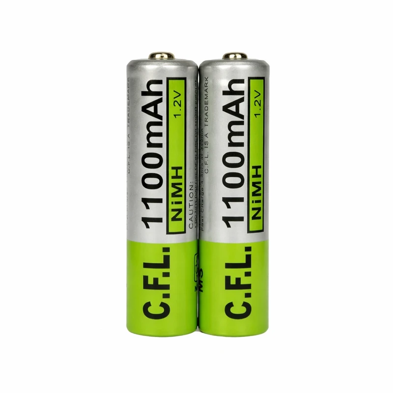 باتری قلمی قابل شارژ سی.اف.ال مدل 1100 میلی امپر ساعت بسته ۲ عددی
