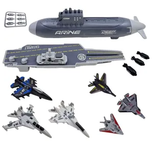 ناو هواپیمابر ناب سل مدل زیر دریایی مجموعه 17 عددی