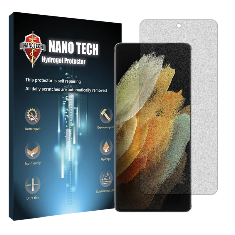 محافظ صفحه نمایش مات نانو تک مدل Tough مناسب برای گوشی موبایل سامسونگ Galaxy S21 Ultra 5G