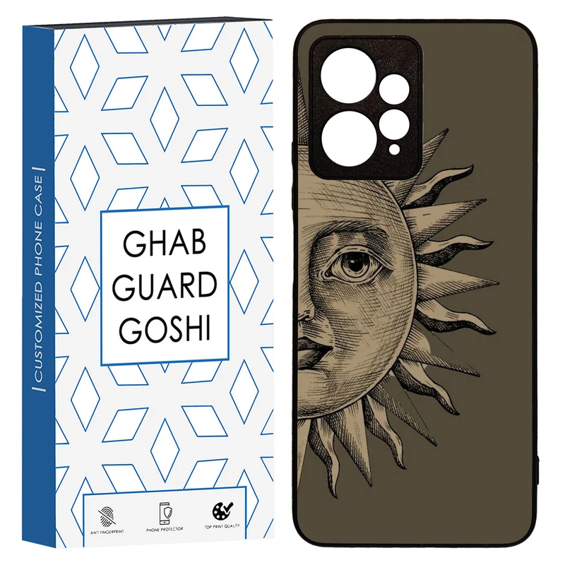 کاور قاب گارد گوشی طرح خورشید کد TPU-191 مناسب برای گوشی موبایل شیائومی Redmi Note 12 4G