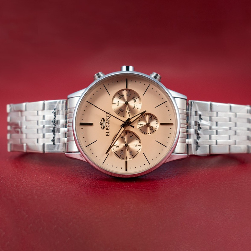 ساعت مچی عقربهای مردانه کوارتز الگانس مدل 512M