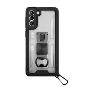 Firmly fashion cover suitable for Samsung Galaxy S21 mobile phone with hanging hook