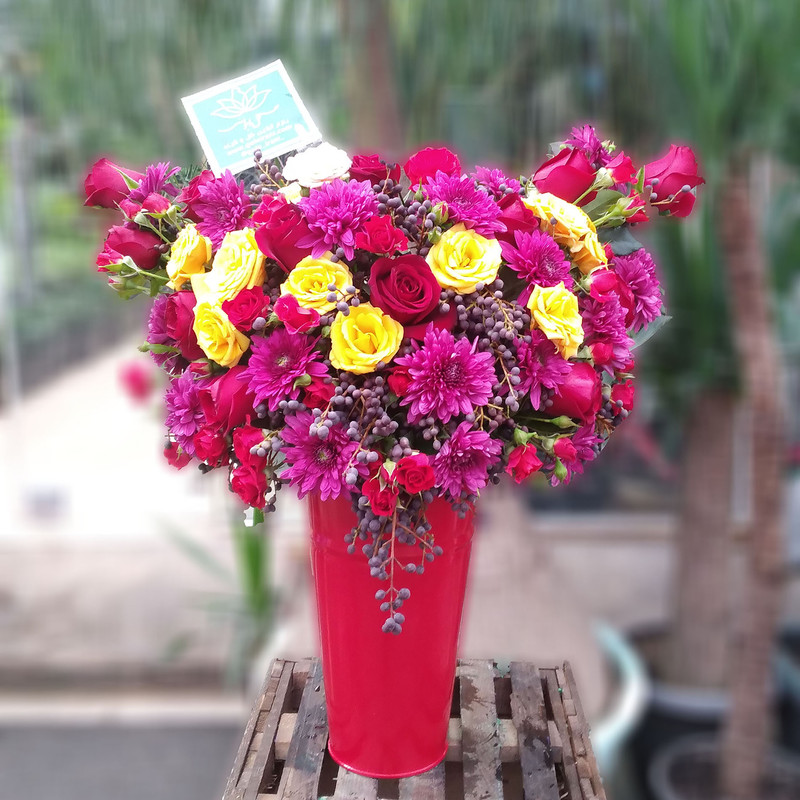 سطل گل مدل m095