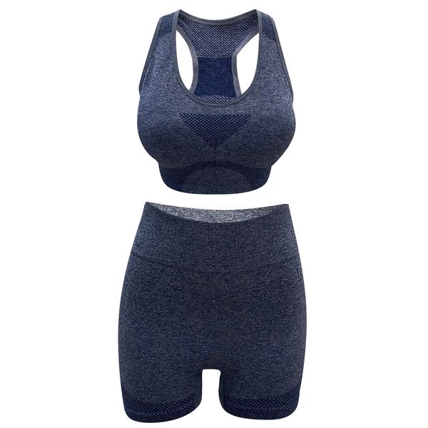 ست نیم تنه و شلوارک ورزشی زنانه کد 13