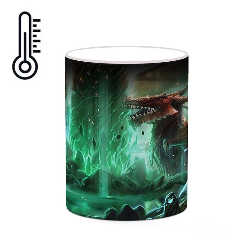 ماگ حرارتی کاکتی مدل بازی وارکرفت World Of Warcraft کد mgh31373