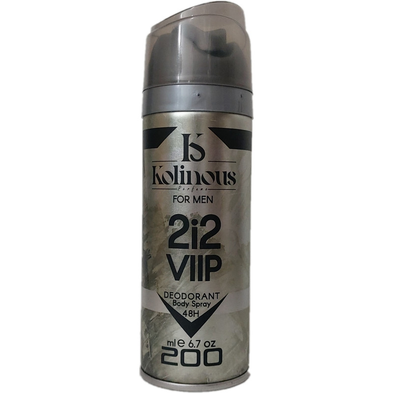 اسپری بدن مردانه کلینوس مدل 212vip حجم 200 میلی لیتر
