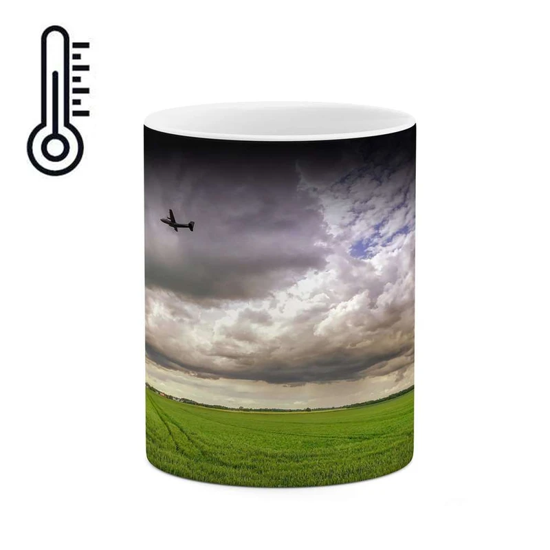 ماگ حرارتی کاکتی مدل منظره کد mgh13194