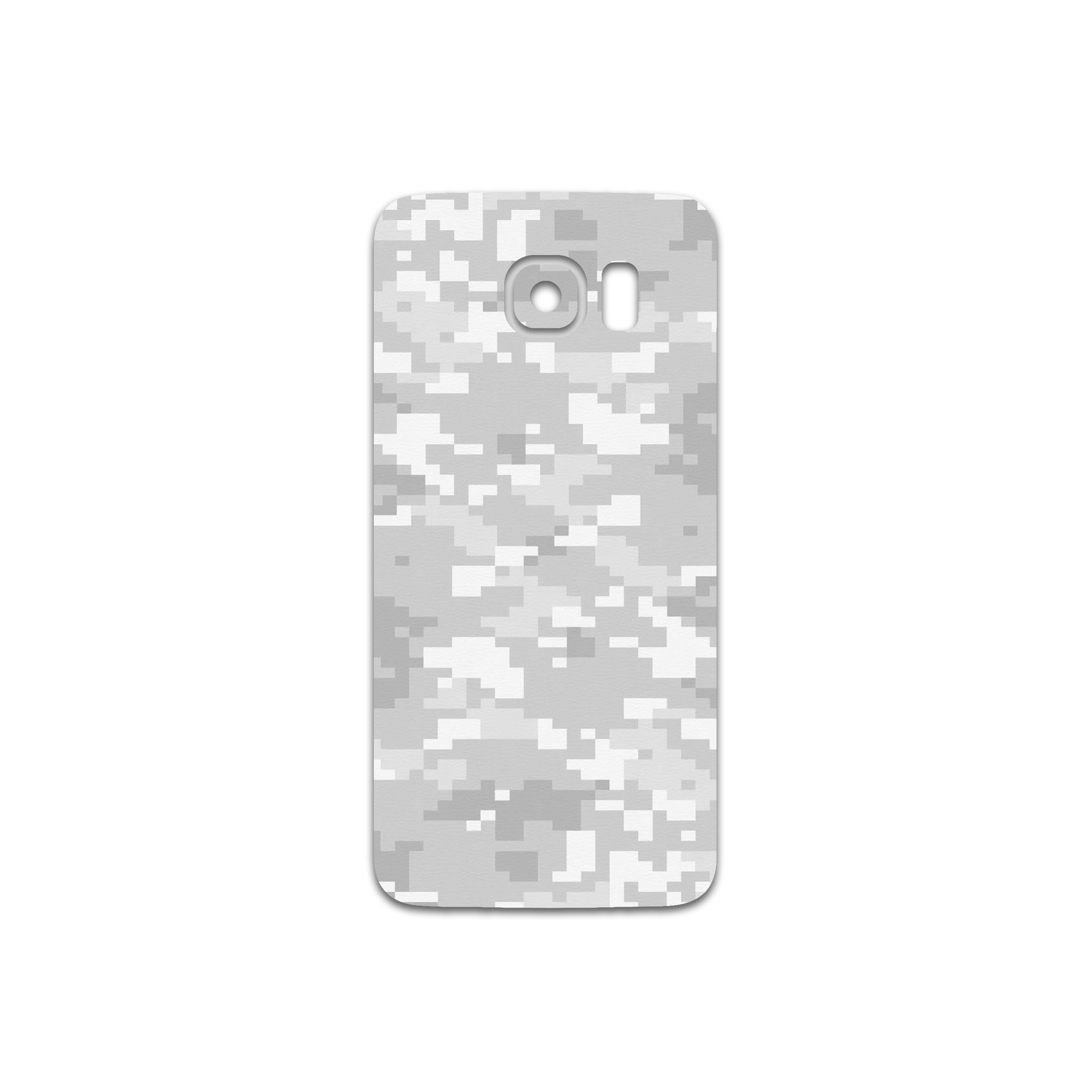 برچسب پوششی ماهوت مدل Army-Snow-Pixel مناسب برای گوشی موبایل سامسونگ Galaxy S6