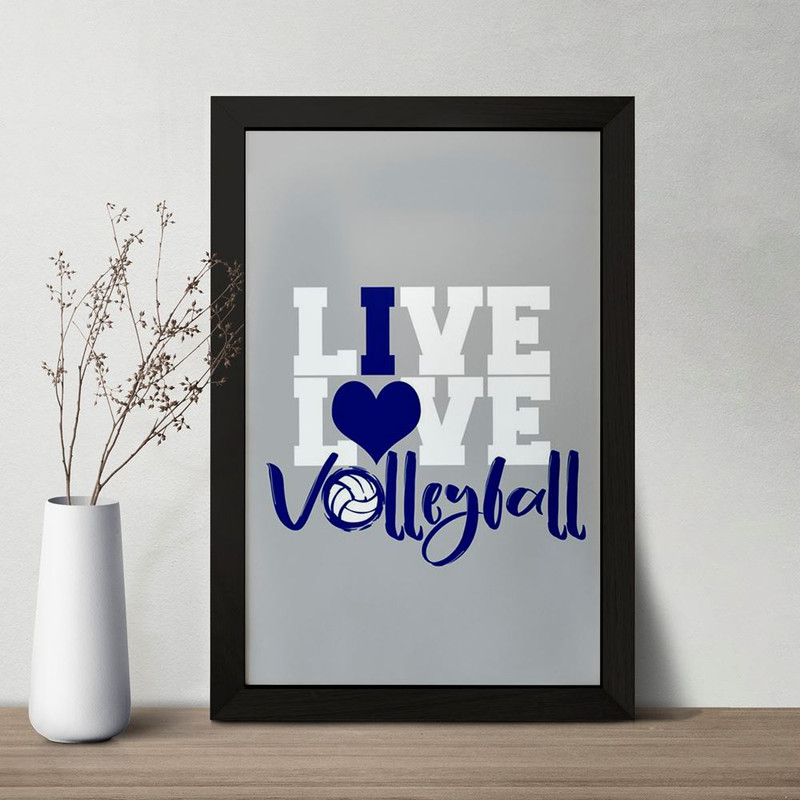 تابلو خندالو مدل والیبال  کد 10002