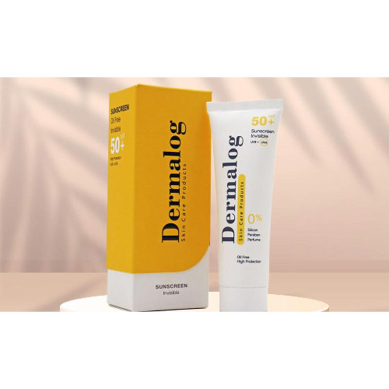 کرم ضدآفتاب درمالوگ مدل Invisible، حجم 50 میلی‌لیتر