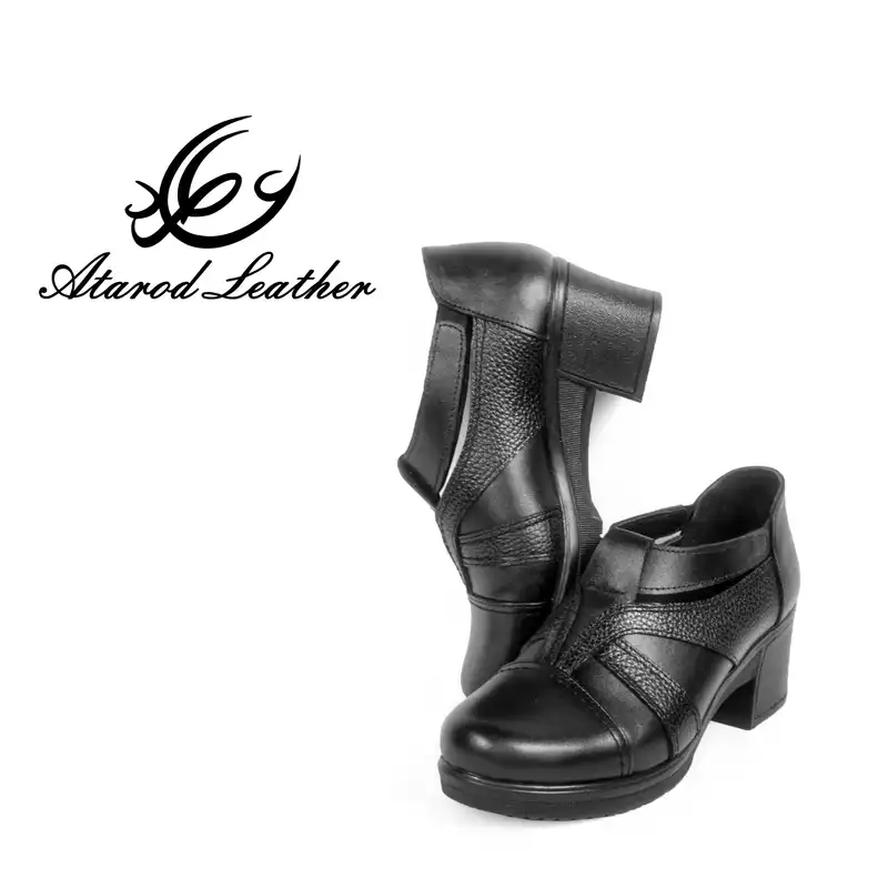 کفش زنانه چرم عطارد مدل چرم طبیعی کد SH253