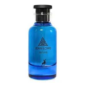 ادوپرفیوم الحمبرا مدل Jean lowe azure با رایحه خنک حجم 100 میلی‌لیتر