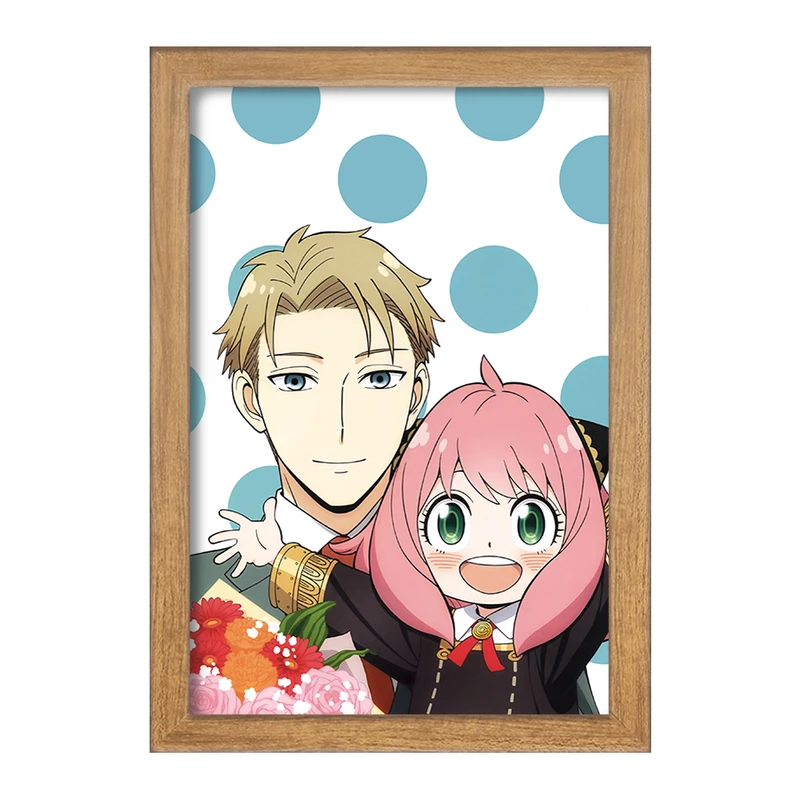 تابلو خندالو مدل آنیا و لوید فورجر انیمه اسپای ایکس فمیلی Spy x Family  کد 15551