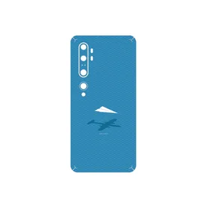 MAHOOT Minimal Paper Airplane Cover Sticker for Xiaomi Mi Note 10