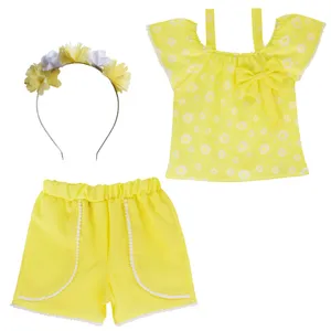 ست 3 تکه لباس دخترانه مدل دل آرا کد AN 264