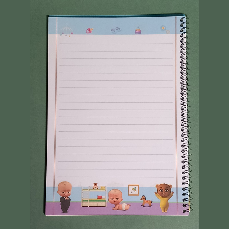 دفتر مشق 40 برگ آزاد مدل D0590 طرح حاشیه دار به همراه لوازم تحریر مجموعه 5 عددی