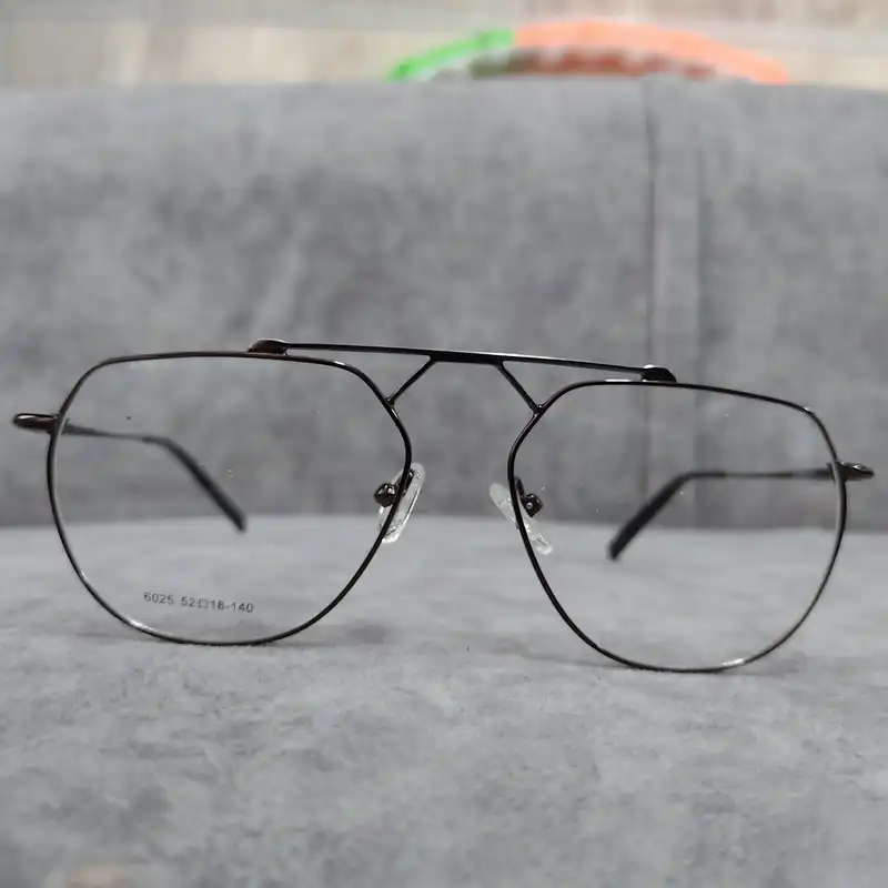 فریم عینک طبی مدل خلبانی استیل کد64
