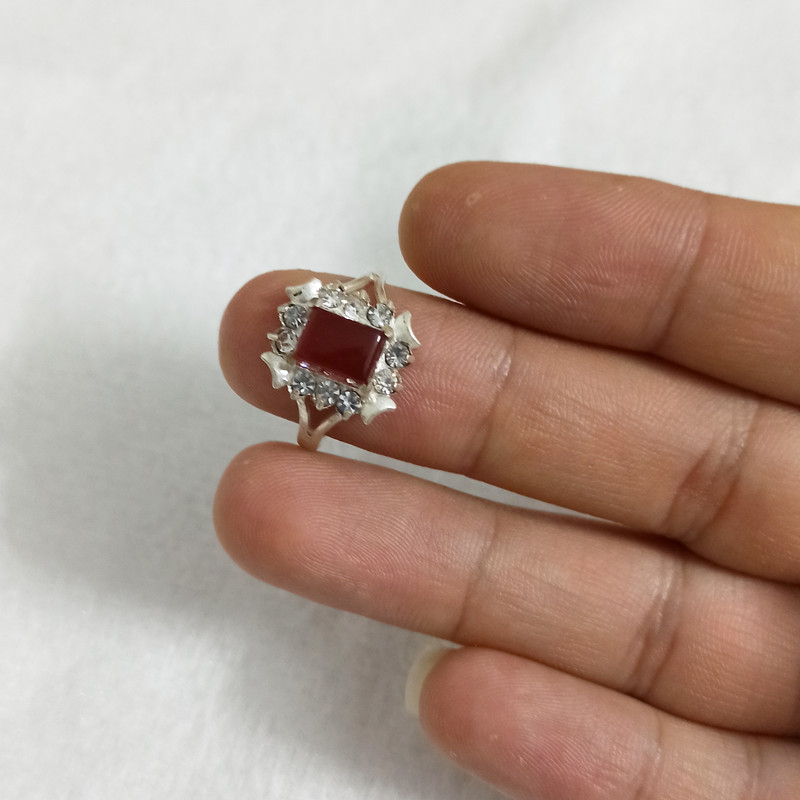 انگشتر نقره زنانه سلین کالا مدل عقیق ce-anagh3