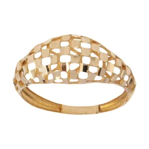 انگشتر طلا 18 عیار زنانه  گالری یارطلا مدل فیوژن کد ANF12