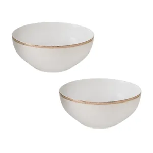 پیاله چینی زرین ایران مدل آبگوشت خوری ایتالیا اف 16 ریوا درجه 3 بسته دو عددی