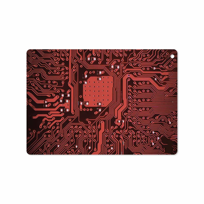 برچسب پوششی ماهوت مدل Red Printed Circuit Board مناسب برای تبلت اپل iPad 9.7 (GEN 5) 2017 A1823