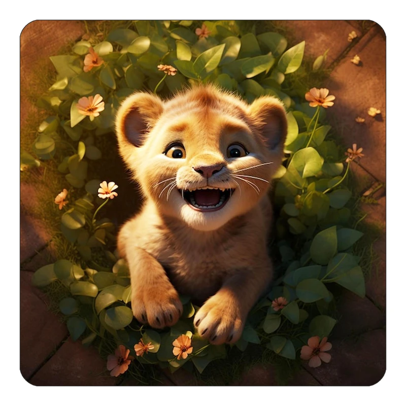 مگنت کاکتی طرح حیوانات کارتونی مدل mp28043