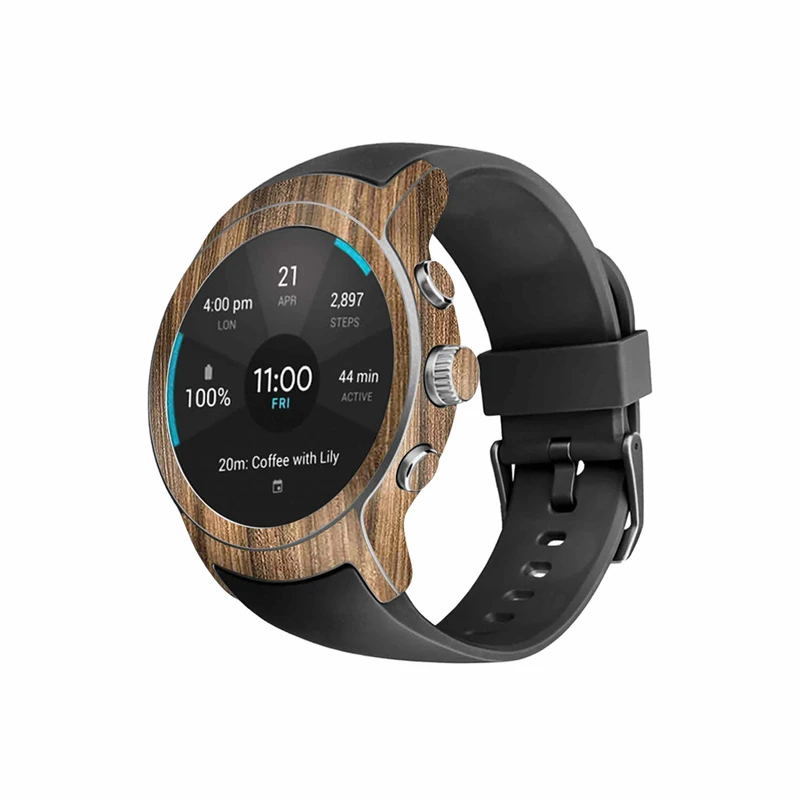  برچسب ماهوت طرح Light-Walnut-Wood مناسب برای ساعت هوشمند ال جی Watch Sport