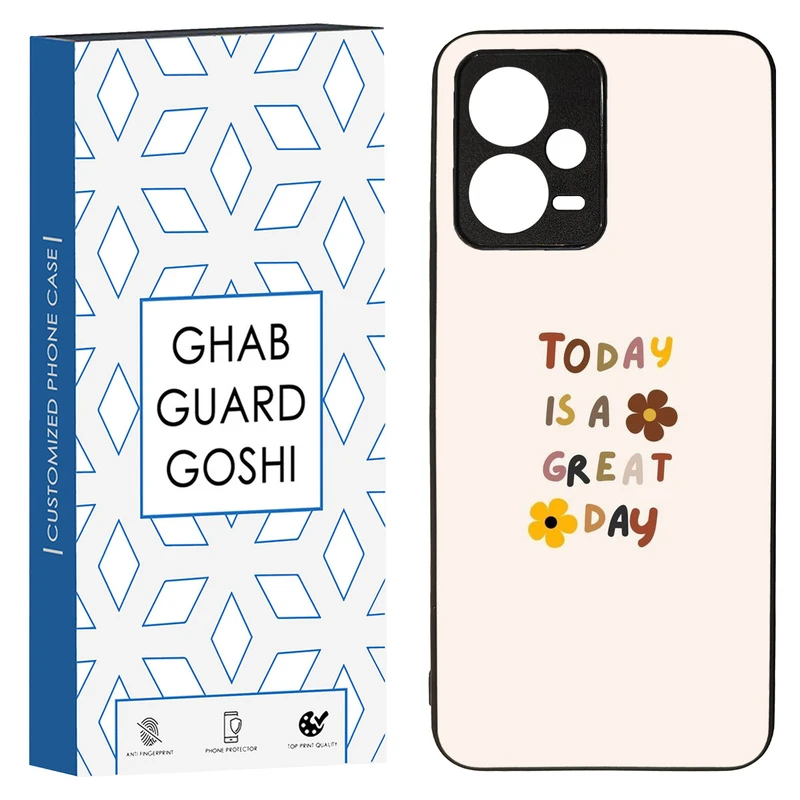 کاور قاب گارد گوشی طرح نوشته کد TPU-270 مناسب برای گوشی موبایل شیائومی Redmi Note 12 5G / Poco X5 5G