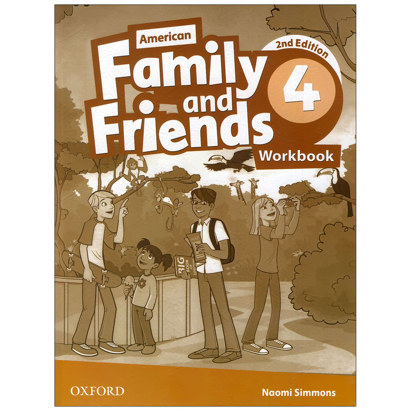 کتاب American Family and Friends 2nd 4 اثر جمعی از نویسندگان انتشارات اکسفورد