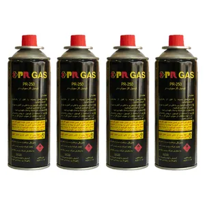 کپسول گاز سفری پارس رگولاتور مدل PR-250 بسته 4 عددی