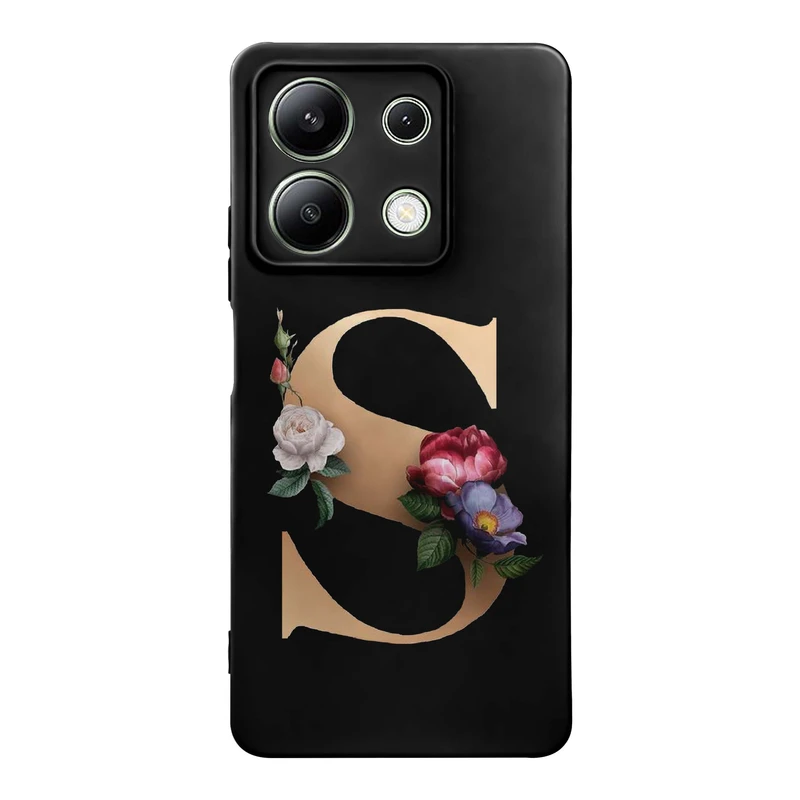 کاور قاب گارد طرح حرف S کد s11316 مناسب برای گوشی موبایل شیائومی Redmi Note 13 4G