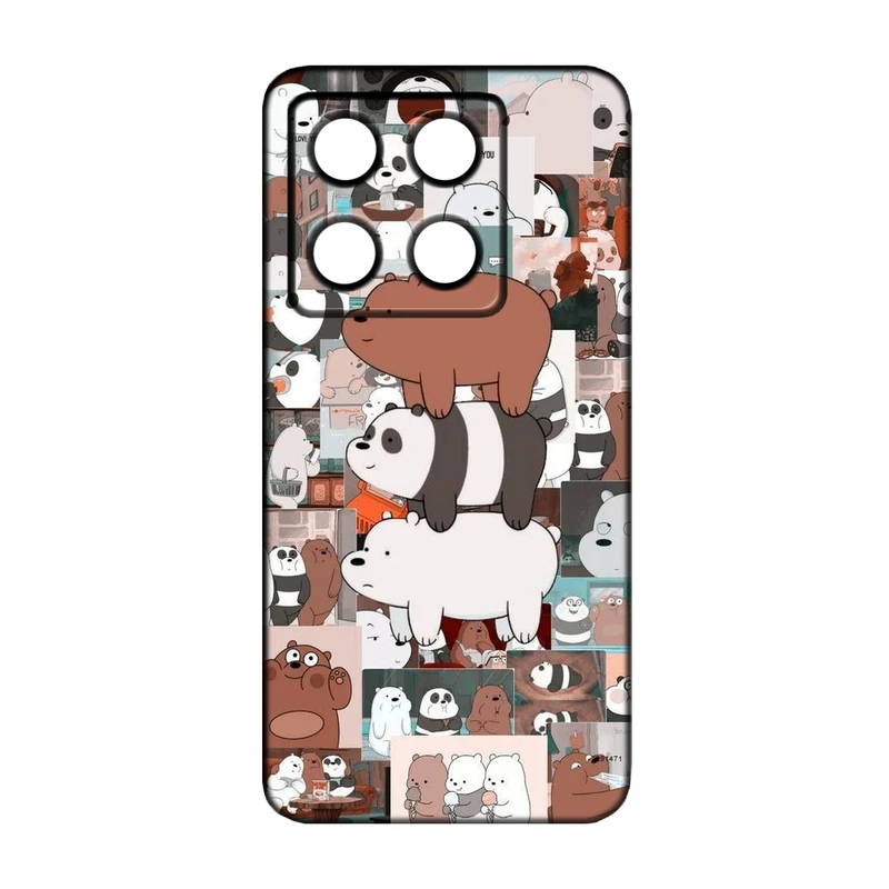 کاور طرح خرس های کله پوک کد 117 مناسب برای گوشی موبایل شیائومی 14T