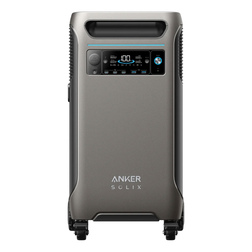 پاور استیشن انکر مدل SOLIX F3800 Portable A1790 ظرفیت 3840 وات ساعت، حداکثر توان خروجی 6000 وات