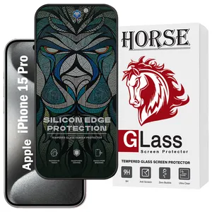 Horse LITOSILPH Privacy Screen Protector For Apple iPhone 15 Pro