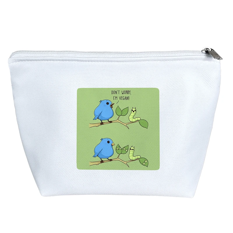 کیف لوازم آرایش دخترانه خندالو مدل گیاهخوار کد H1917