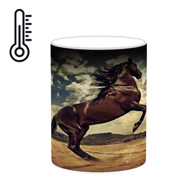 ماگ حرارتی کاکتی مدل اسب کد mgh24300