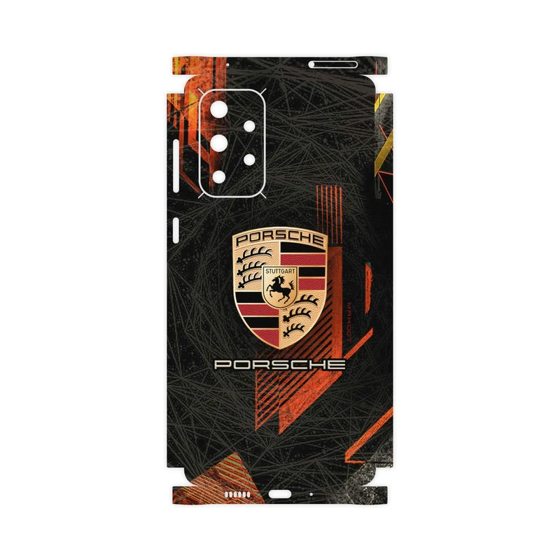برچسب پوششی ماهوت مدل Porsche-Logo-FullSkin مناسب برای گوشی موبایل سامسونگ Galaxy A73 5G