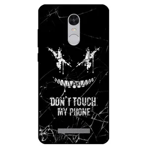 Megafone Dont touch my phone 1884 Cover For Xiaomi Redmi Note 3