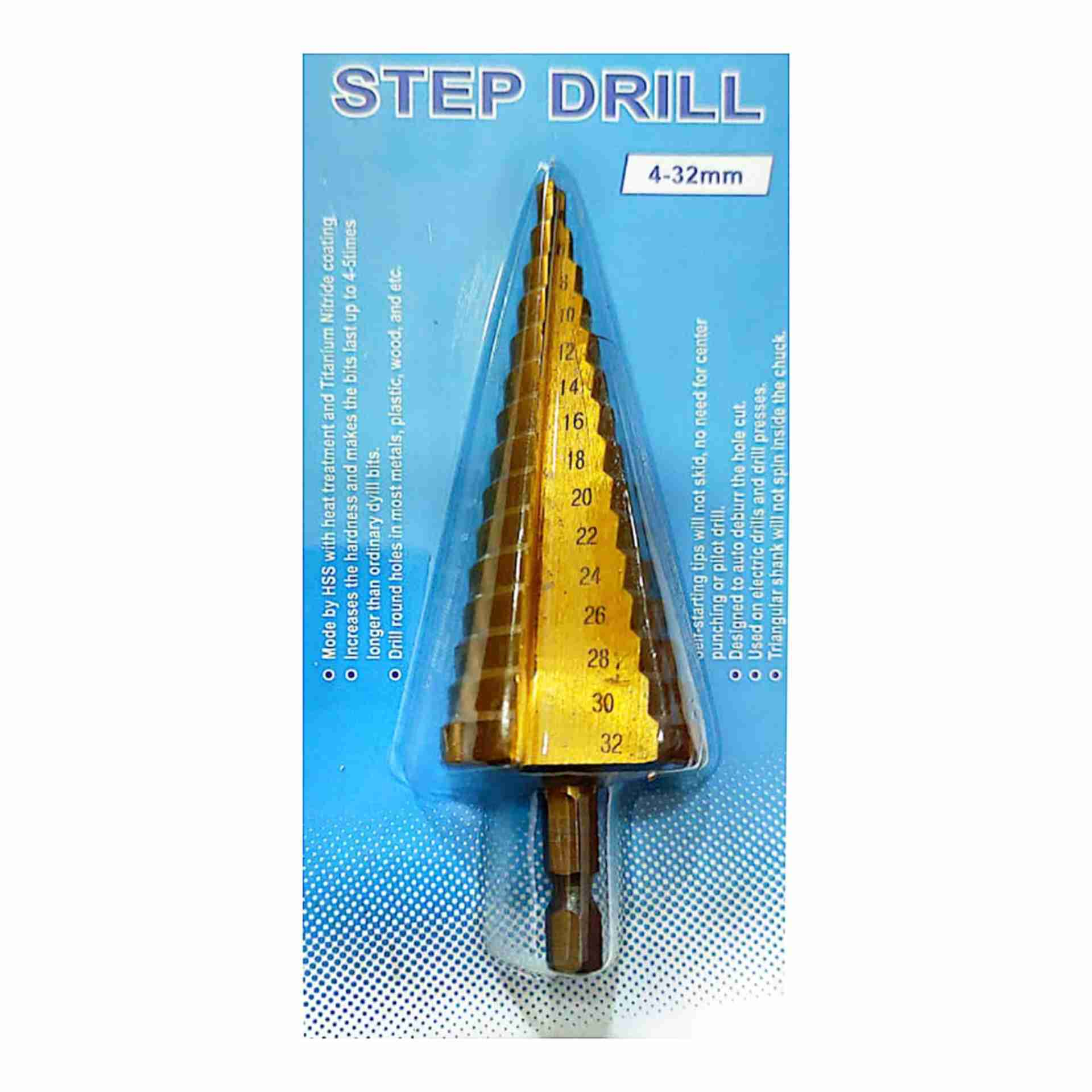 مته کاجی مدل پله ای STEP DRILL