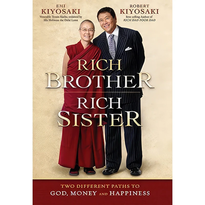 کتاب Rich Brother Rich Sister اثر Robert T. Kiyosaki and Emi H. Kiyosaki انتشارات Vanguard Press