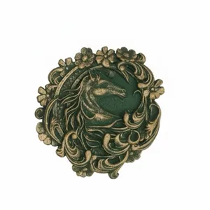 تندیس مدل کتیبه نماد اسب دایره