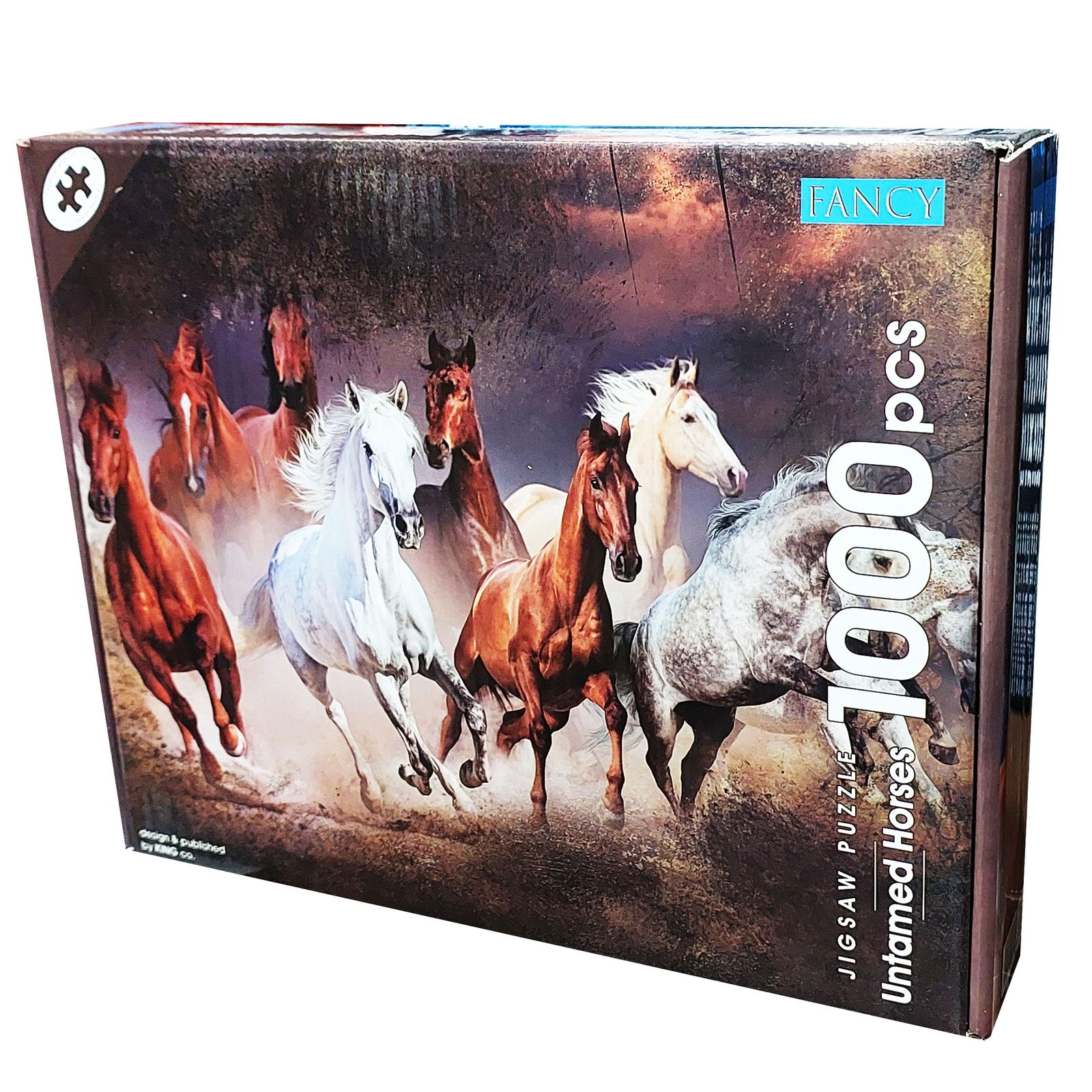 پازل 1000 تکه فنسی مدل horses -  - 1