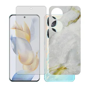 Glass together model matte screen protector suitable for Honor 90 mobile phone with back cover sticker