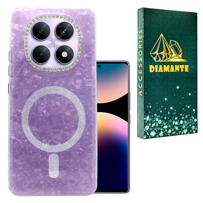 کاور دیامانته مدل Glitter Gn مناسب برای گوشی موبایل شیائومی Redmi Note 15 Pro 4G