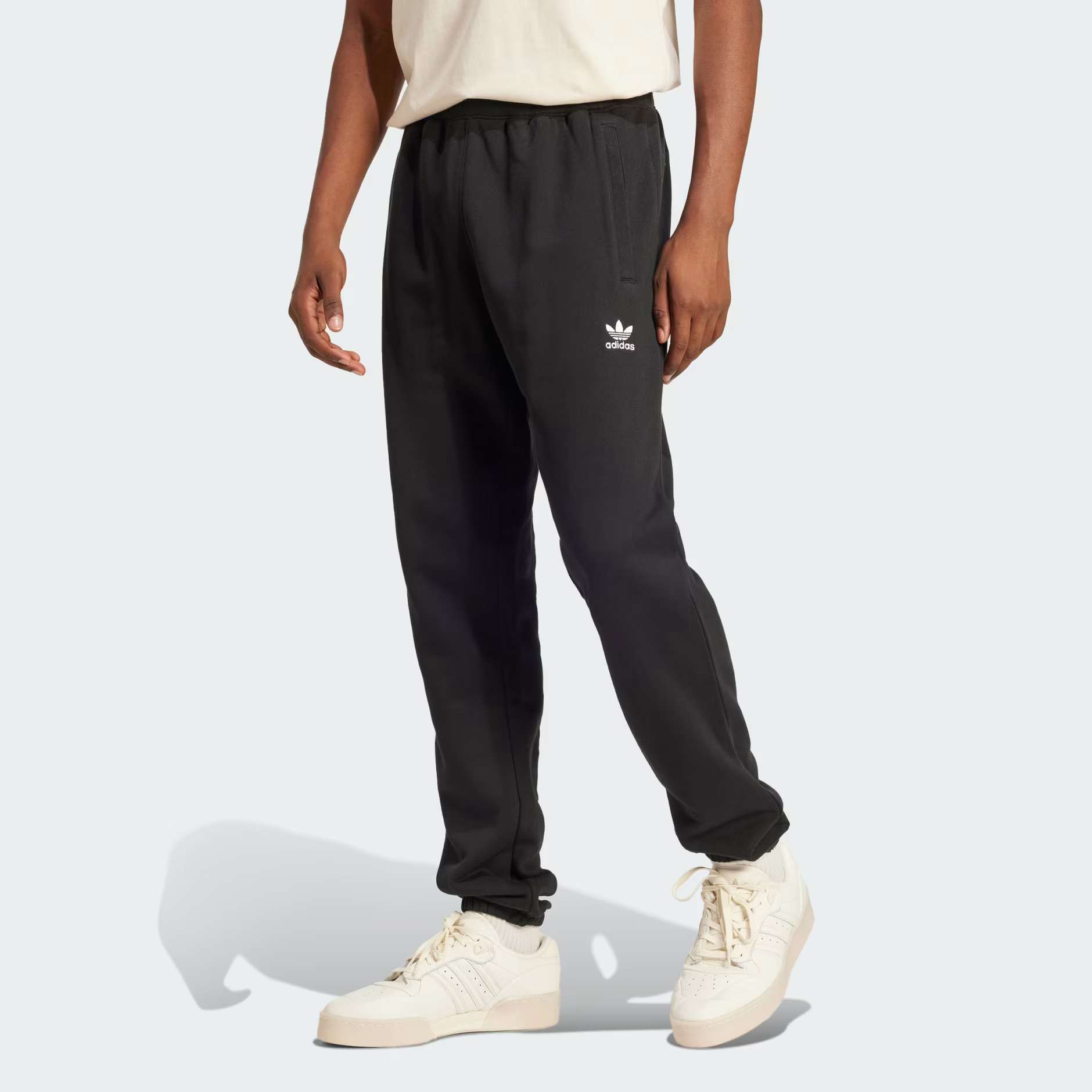 شلوار ورزشی مردانه آدیداس مدل Trefoil Essentials French Terry Pants کد JD2422